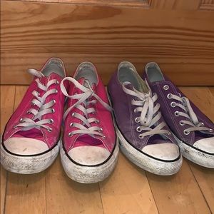 2 Pairs of Converse Sneakers 🔮🎀